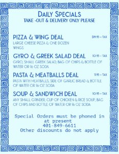 Current-Daily-Specials